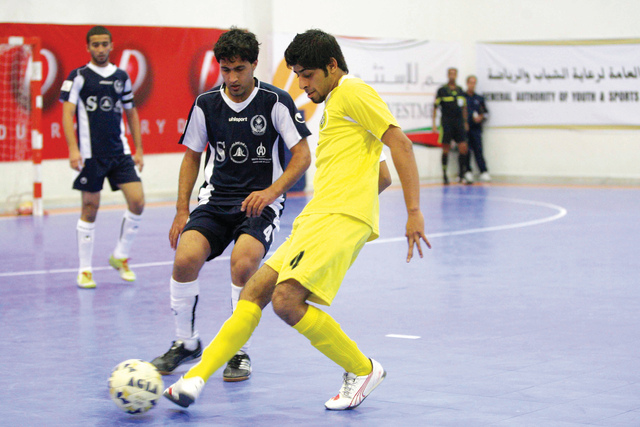 "كأس الصالات يقترب من نهايته"