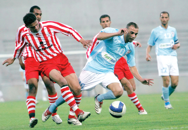 "من إحدى مواجهات الدوري الأردني"