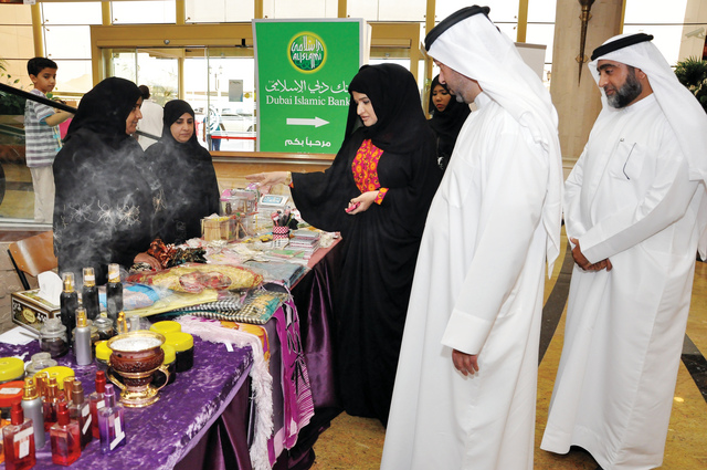 "جانب من المعرض الذي أقيم بالاتحاد مول أخيراً"