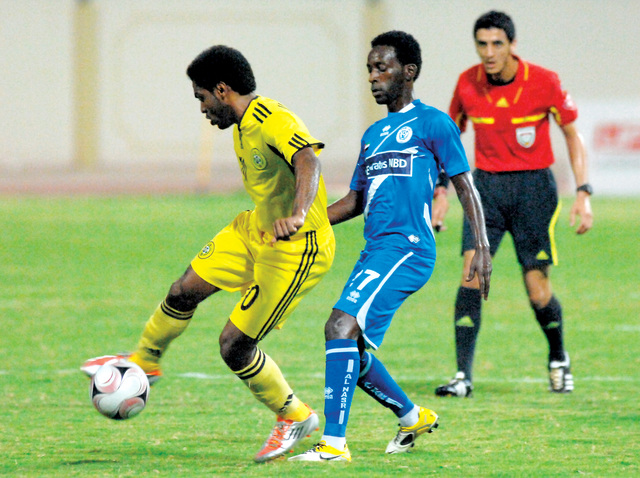 "النصر يحقق فوزا مستحقا على كلباء"