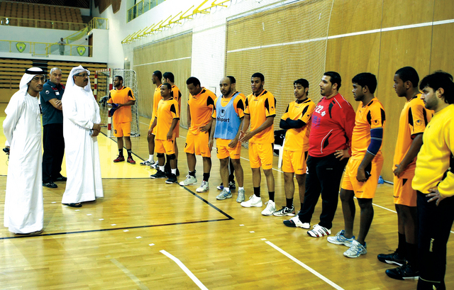 "جانب من تدريبات المنتخب الوطني"