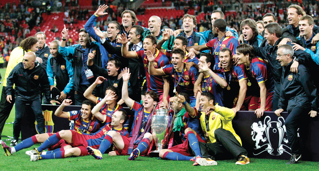 "برشلونة بطل أوروبا 2011"
