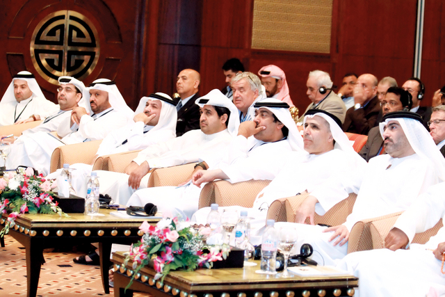 "جانب من ملتقى الاستراتيجية الأول لأندية دبي"