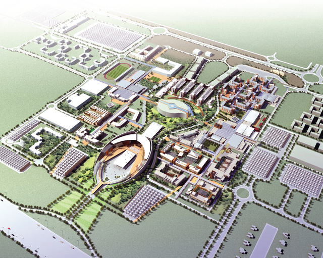 "تصميم الحرم الجامعي الجديد"