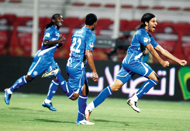 "حميد فرح كثيرا مع النصر"