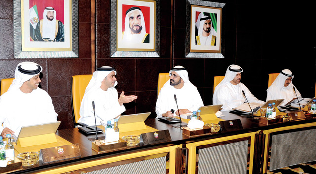 مجلس الوزراء برئاسة محمد بن راشد يرفع رأس مال «الإمارات للبترول» إلى 9 مليارات درهم