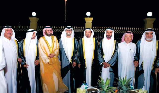 "حميد النعيمي يحضر الحفل"