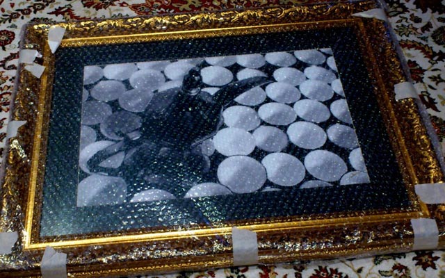 "هدية الفنانة ميثاء بنت خالد"