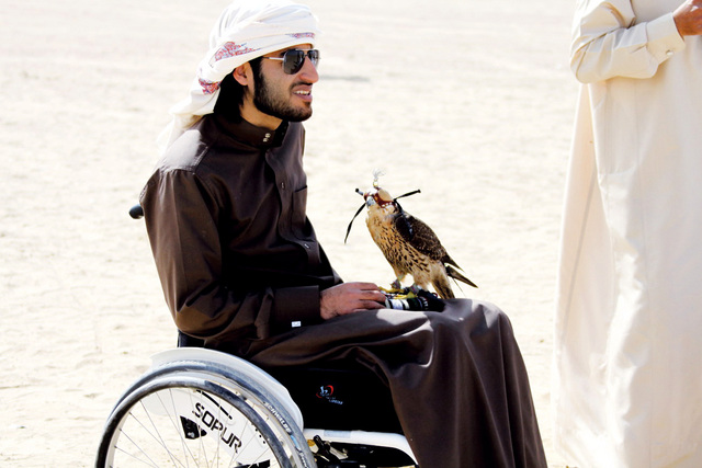 "شاب حرص على المشاركة في البطولة"