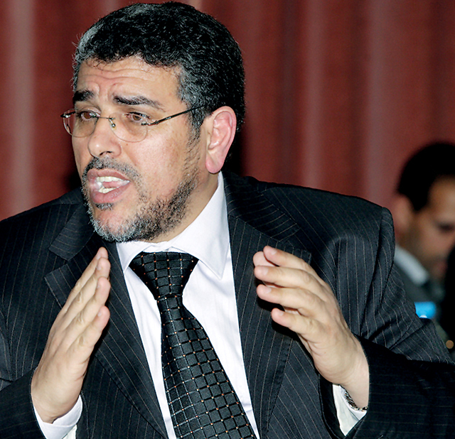 "مصطفى الرميد متحدثا الى البيان"
