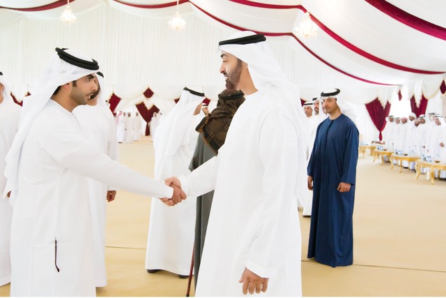 ".. وسموه خلال لقائه أحد المواطنين"