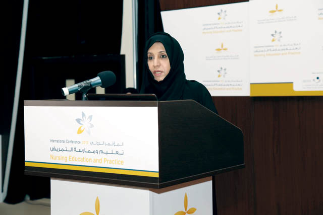 "كلمة الشيخة فاطمة القتها ميثاء الشامسي"