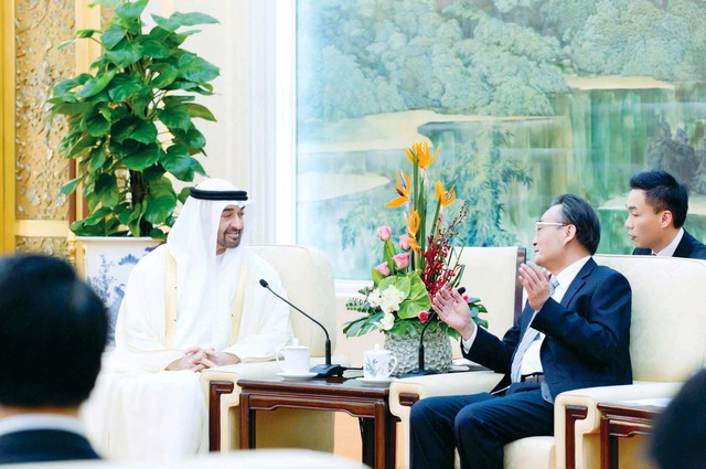 ".. وسموه خلال حديثه إلى رئيس مجلس النواب الصيني"