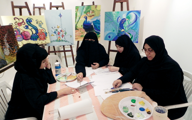 "ورشة الرسم حفزت المهارات"