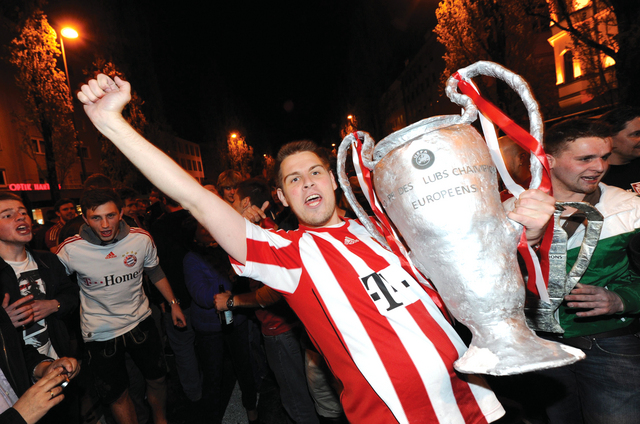 "فرحة كبيرة غمرت عشاق بايرن في مدريد"