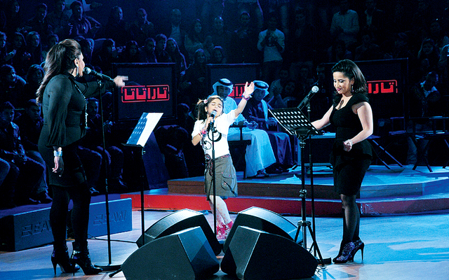 "حلا الترك تشدو مع أحلام ومشاعل"