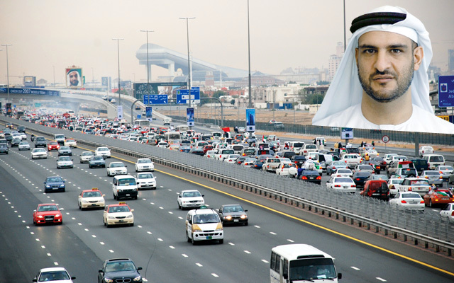 "شوارع دبي مهيأة لاستيعاب الأعداد الكبيرة من المركبات"