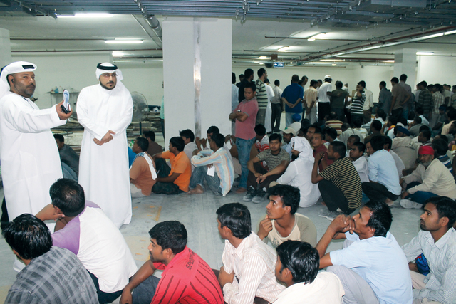 "خلال عمليات التفتيش في المنشآت"