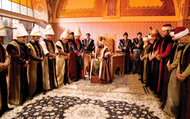 "من مسلسل «أرض العثمانيين»"