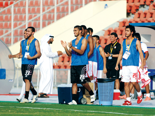 "قلق وترقب من لاعبينا خلال المباراة"