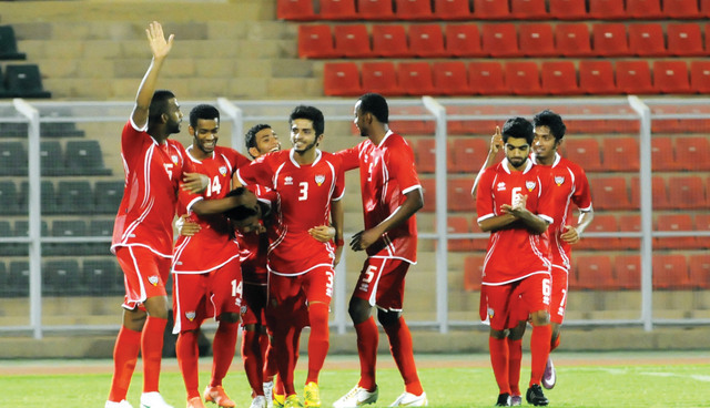 "فرحة لاعبي الأبيض بالفوز على لبنان (من المصدر)"