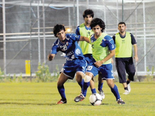 "جدية في تدريبات المنتخب قبل لقاء العراق ( من المصدر)"
