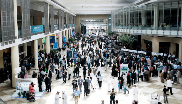 "تشغل الفعاليات التي يستضيفها المركز خلال شهور الصيف مساحته المغطاة كافة (من المصدر)"