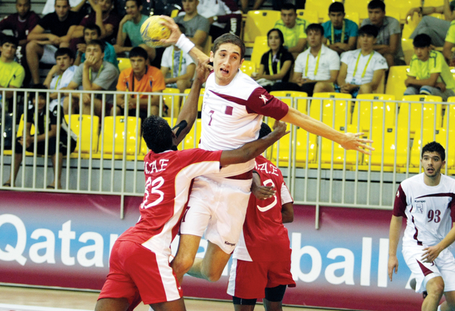 "شباب اليد يستعدون للمشاركة في دورة الترضية (من المصدر)"