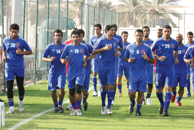 "الشعب يستعد بقوة للدورة الرباعية \" البيان\""