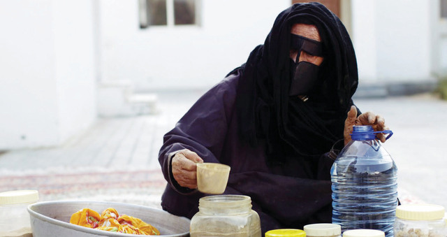 "مشهد من فيلم \"حمامة\" (من المصدر)"