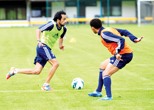"من تدريبات العين في النمسا من المصدر"
