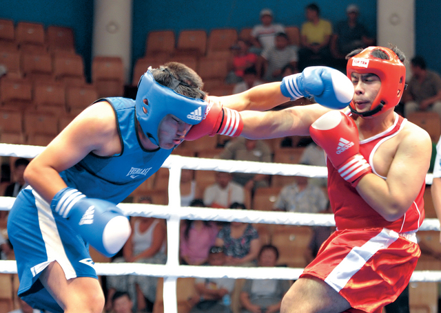 "محمد الخوري خلال المنافسات ( من المصدر)"