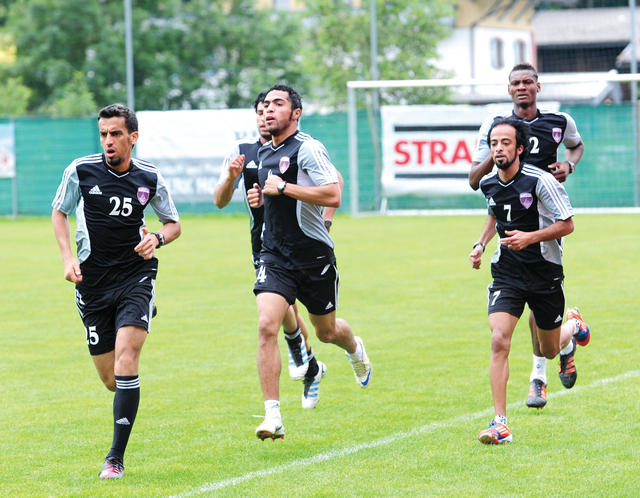 "العين يخوض أولى ودياته في النمسا اليوم \t (من المصدر)"