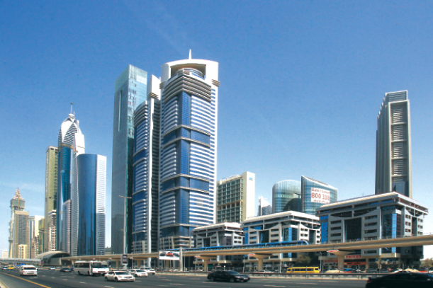 "نهضة عمرانية متنامية في شارع الشيخ زايد أرشيفية"