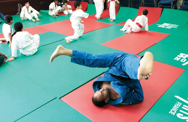 "بطل الجودو الفلسطينى ماهر ابو رميله\t  أرشيفية"