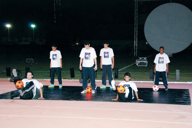 "جانب من بروفة حفل الافتتاح تصوير: مصطفى الأميري"