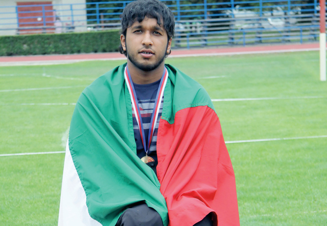 "فهد محمد وذهبية 1500 م"