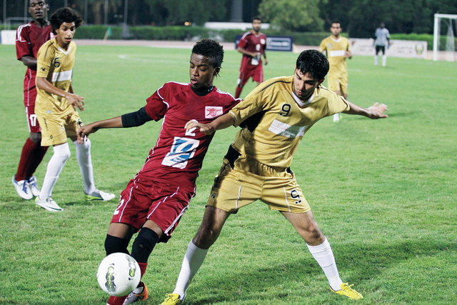 "جانب من لقاء البطولة"