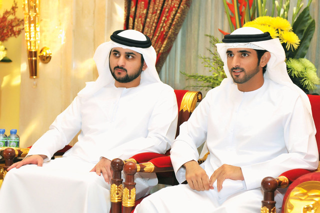 "حمدان ومكتوم بن محمد"