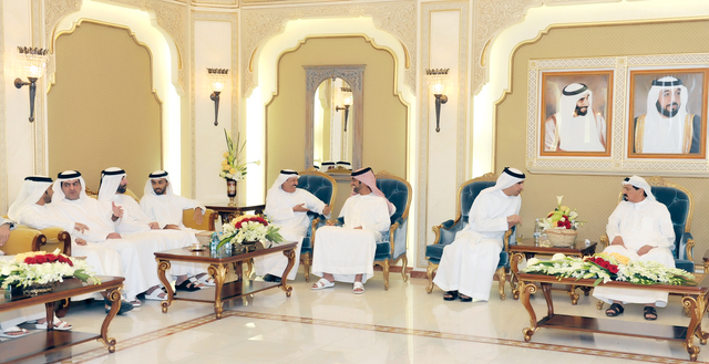 ".. وسموه في حوار مع الرئيسي بحضور عمار النعيمي والمدفع والشيوخ\tوام"