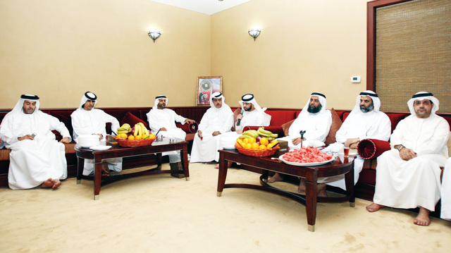 "جانب من الجلسة الرمضانية تصوير: زافير ويلسون"