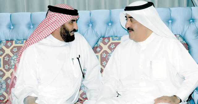 "حاكم أم القيوين في حديث مع طالب بن صقر"