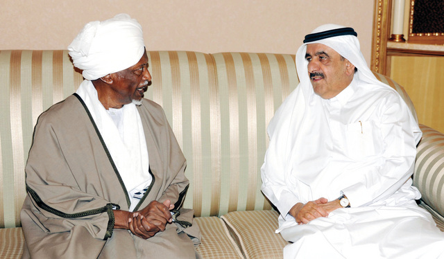 "سموه في حديث مع سوار الذهب وام"
