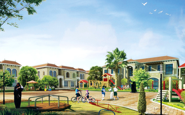 "المخطط التوضيحي لمشروع قرية العائلة"