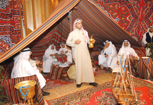 "جلسة سمر وسوالف وقهوة وقطايف"