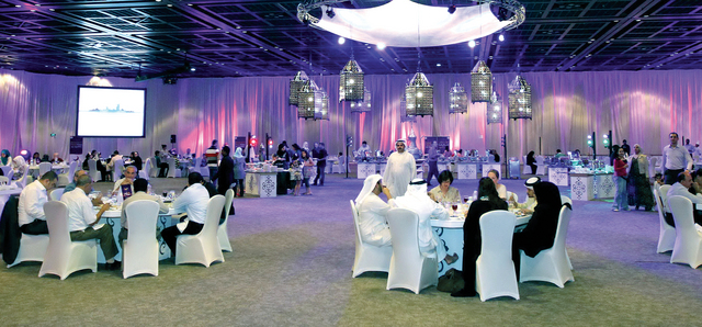 "جانب من حفل الافطار للإعلاميين من المصدر"