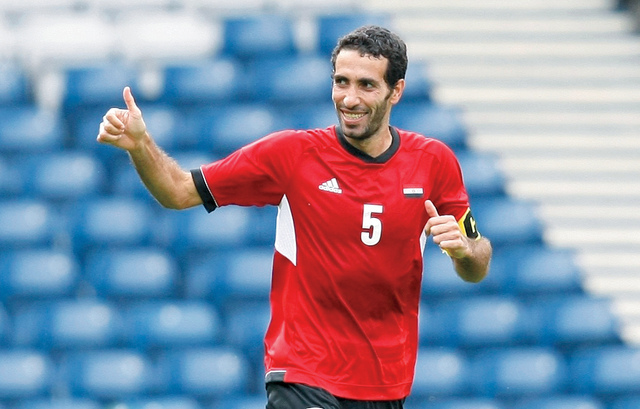 "أبو تريكة ساهم في تأهل مصر أف ب"