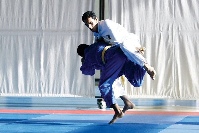 "منافسات الجودو تنطلق اليوم تصوير - مجدي اسكندر"