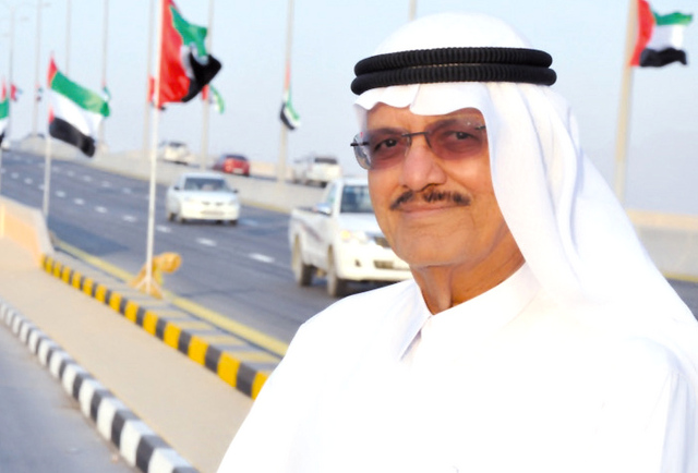 "عبدالله يوسف أجاد رسم خطط البناء والتطوير في رأس الخيمة تصوير: حنيف"