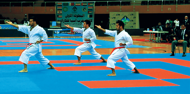 "التايكواندو والكاراتيه بحاجة إلى دعم القطاع الخاص \tالبيان"